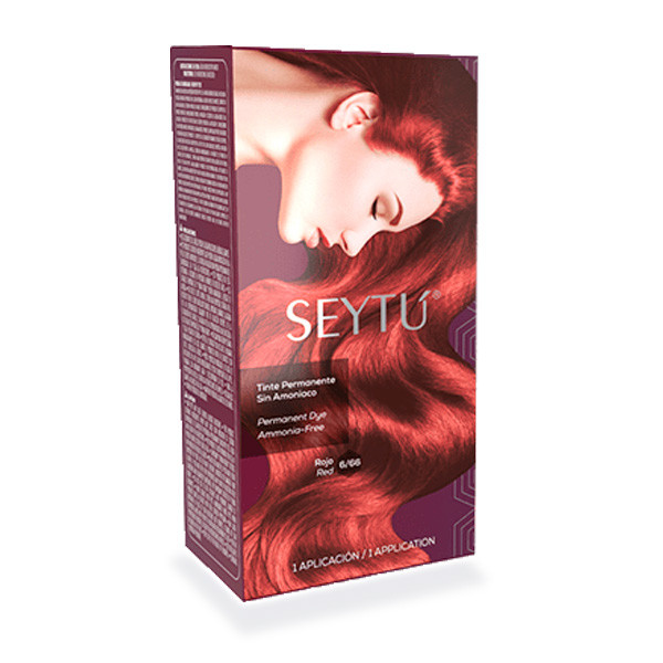 Tinte permanente rojo de Seytu caja unidad