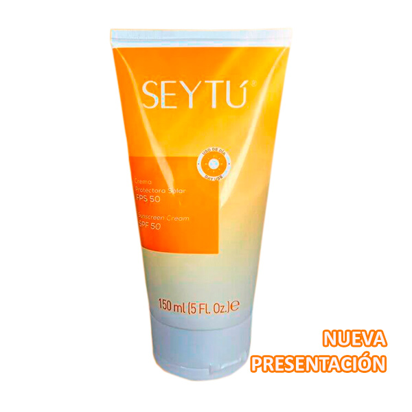 Crema protectora solar Seytu en nueva presentacion
