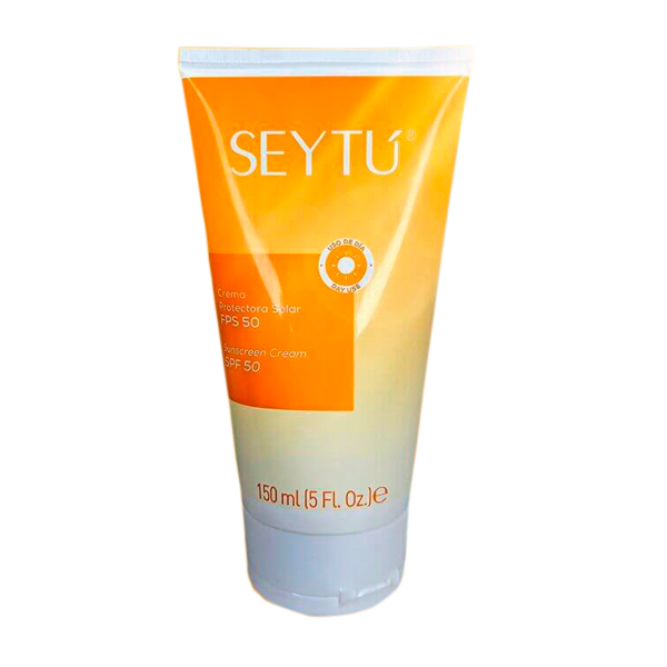 crema protectora solar con fps 50 para todo tipo de piel