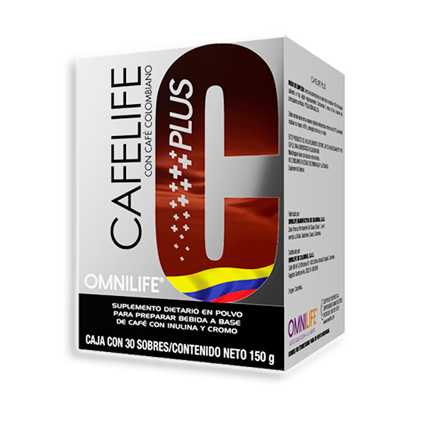 Cafelife-de-omnilife CafeLife plus caja x 30 sobres