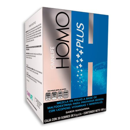 Homo Plus omnilife presentacion en caja x 30 sobres