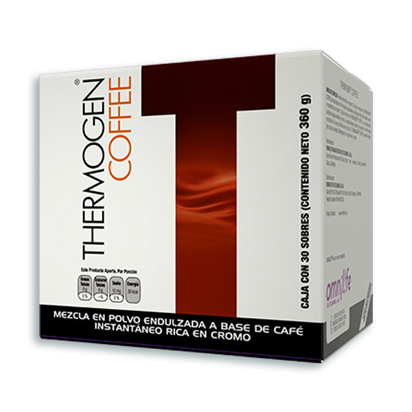 thermogen coffee caja por 30 sobres