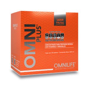 Omniplus frutas de omnilife caja de 30 sobres