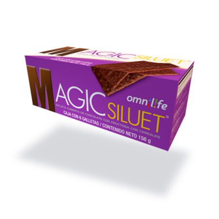 magic siluet omnilife caja por 6 galletas